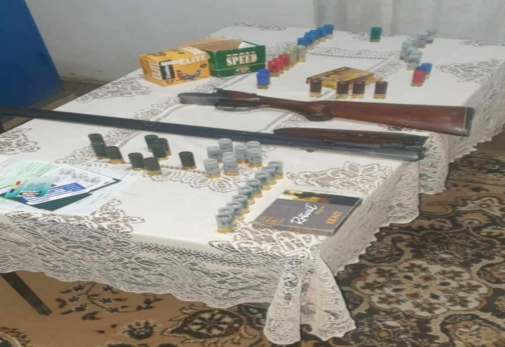 Dolj: La braconaj cu o armă deţinută ilegal