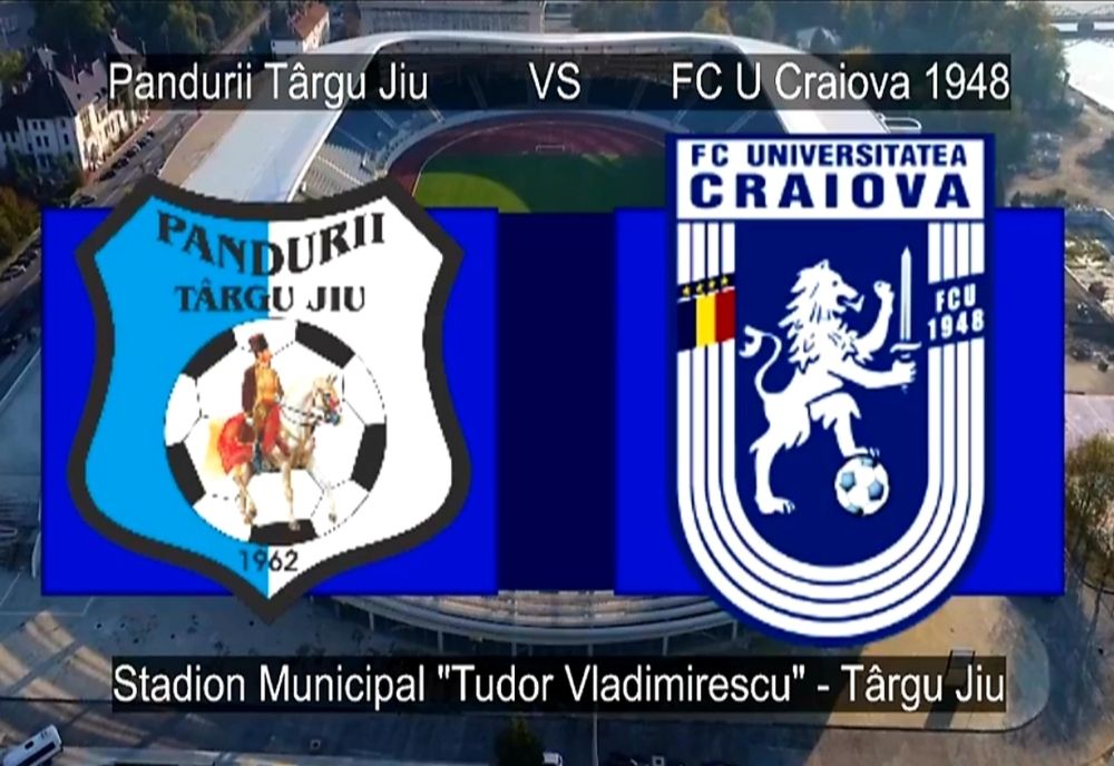 Pandurii, învinsă de FC U Craiova