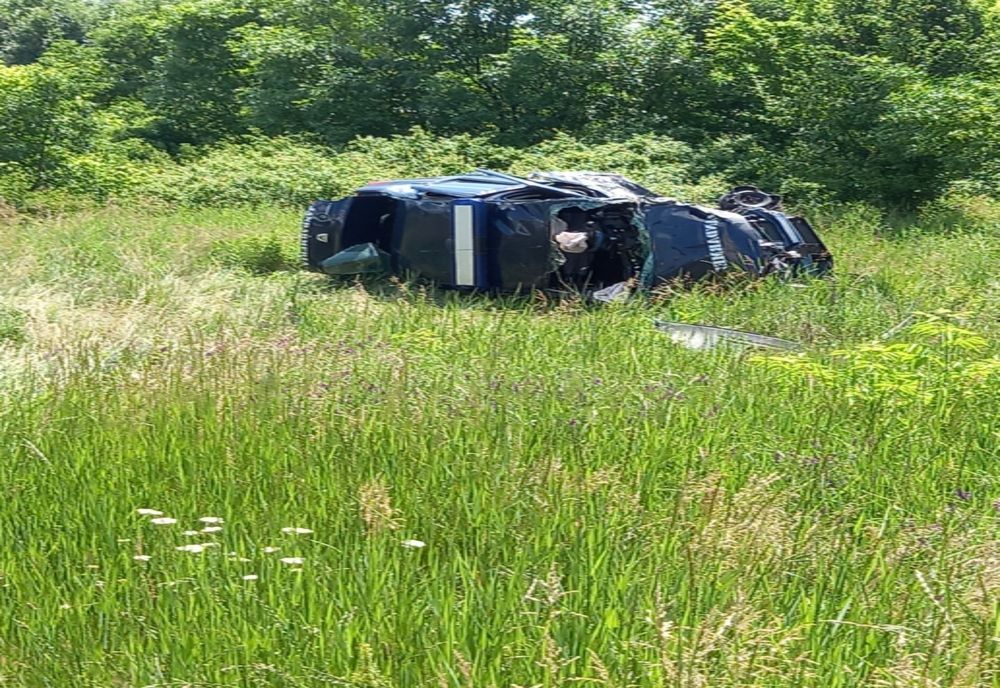 VIDEO: Accident mortal la Filiaşi, cu o autospecială de jandarmi implicată