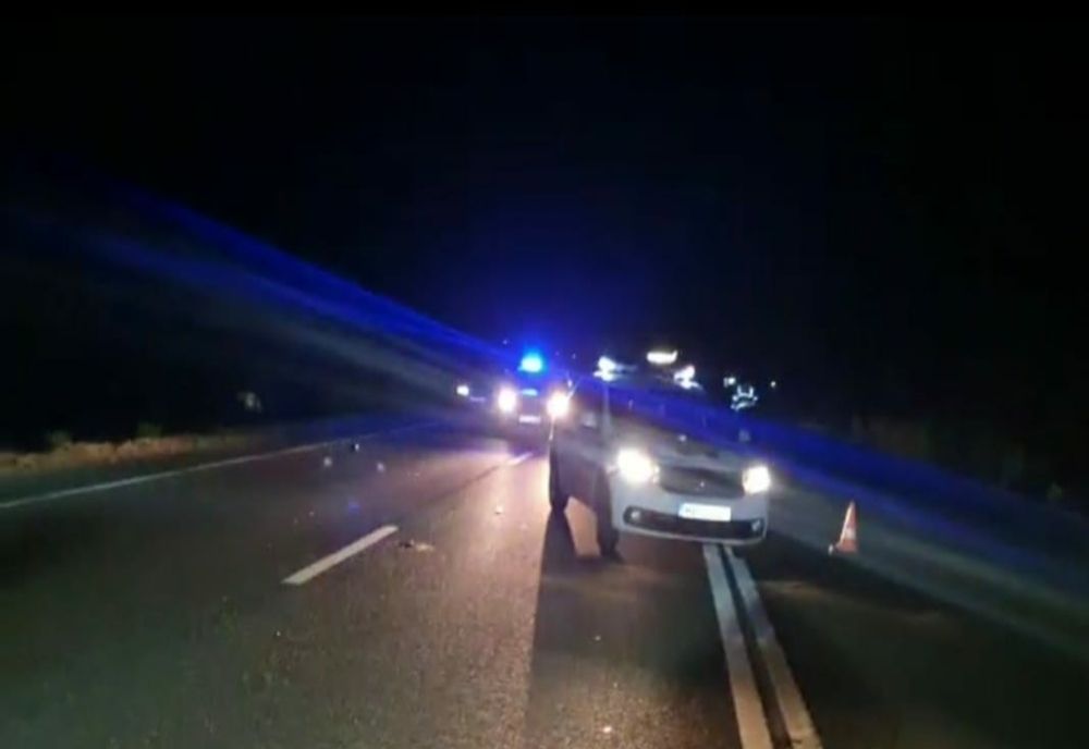 VIDEO. Accident mortal în Dolj. Un bărbat din Craiova, lovit de două maşini