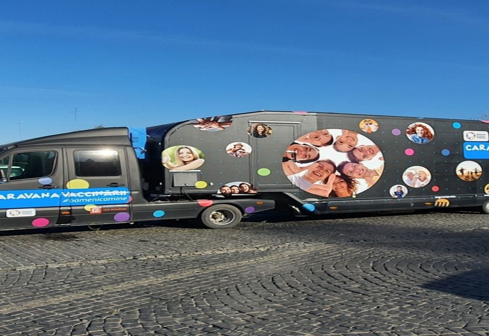 Caravana vaccinării ajunge în weekend, la Craiova