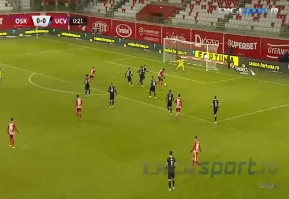 Sepsi OSK învinge pe Universitatea Craiova