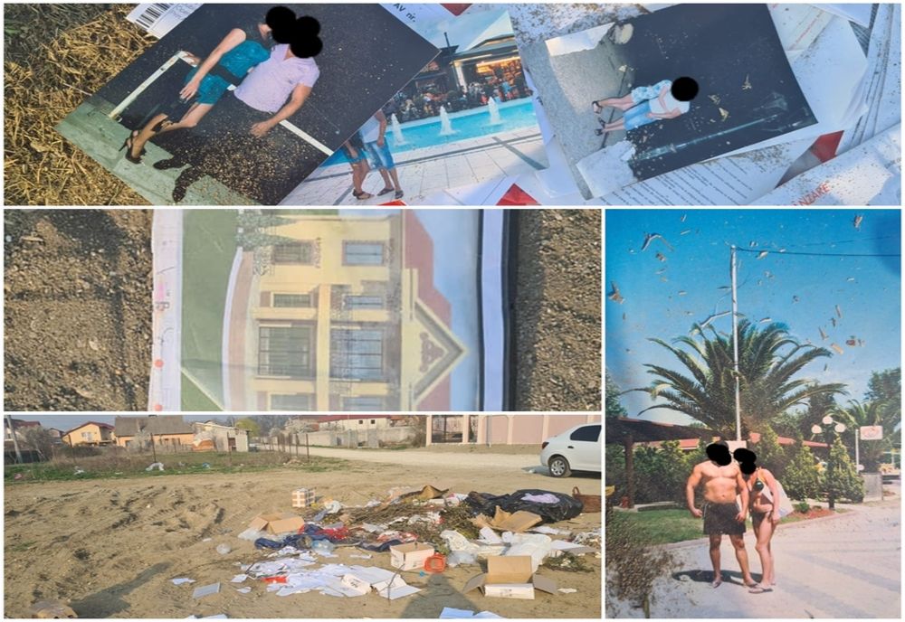 Amendă de 20.000 pentru că au aruncat gunoaie pe o stradă din Craiova. Identificaţi după fotografiile lăsate printre deşeuri