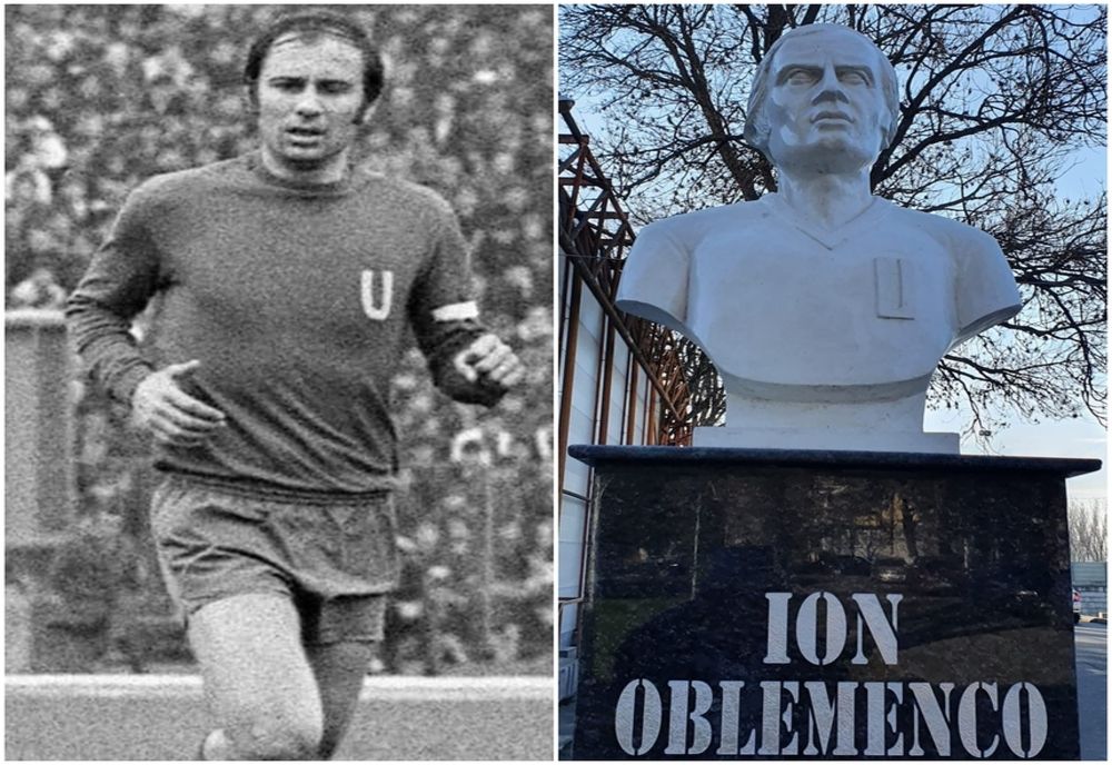 Ion Oblemenco va avea un bust în oraşul natal. Foşti fotbalişti ai Craiovei Maxima, prezenţi la dezvelire