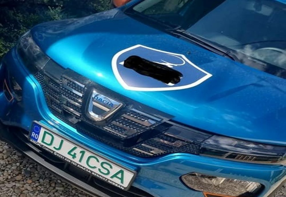 Primul număr de înmatriculare de culoare verde, eliberat în Dolj