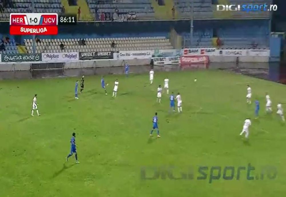 FC Hermannstadt rămâne neînvnsă în Liga 1 (VIDEO)