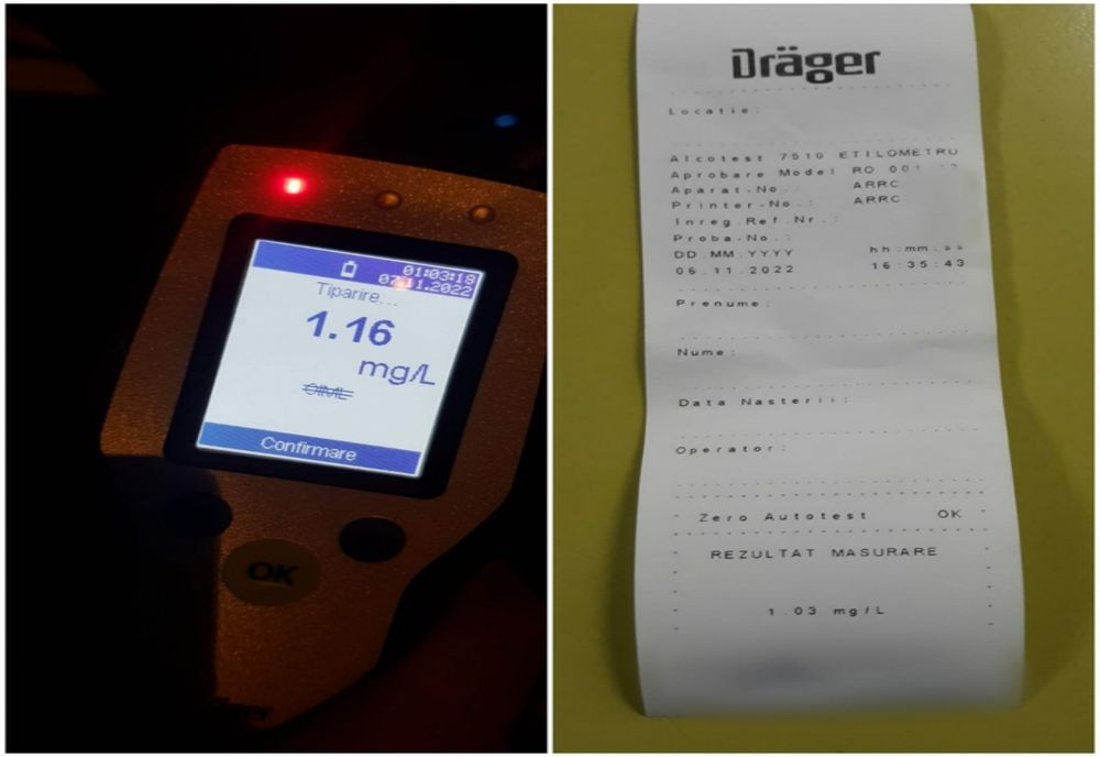 Alcoolemii-record, pentru doi şoferi din Craiova