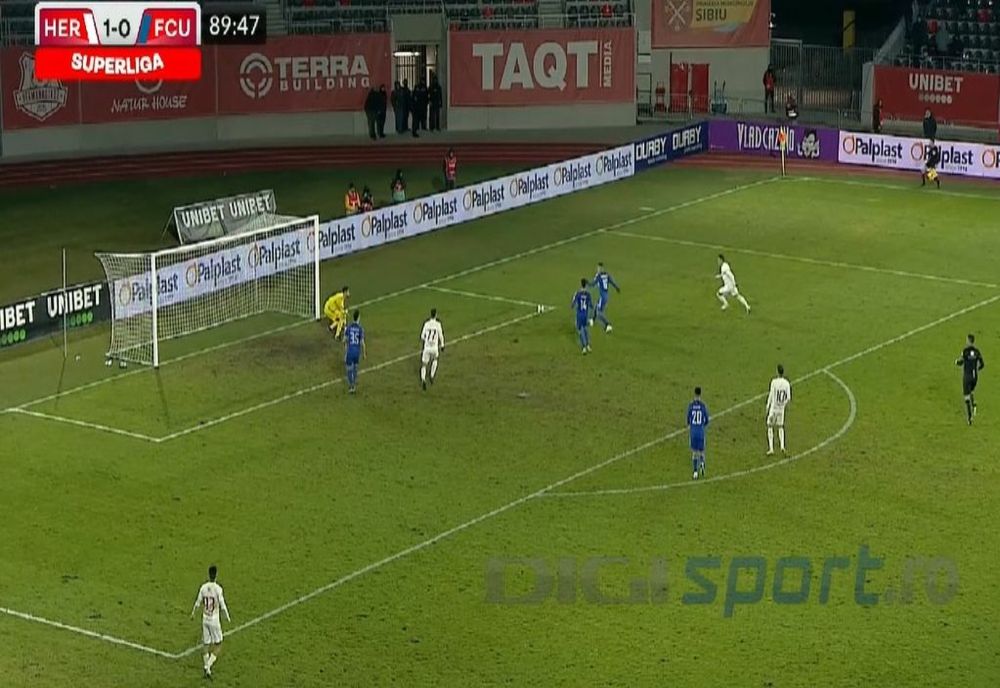 Hermannstadt o învinge la limită pe U Craiova 1948