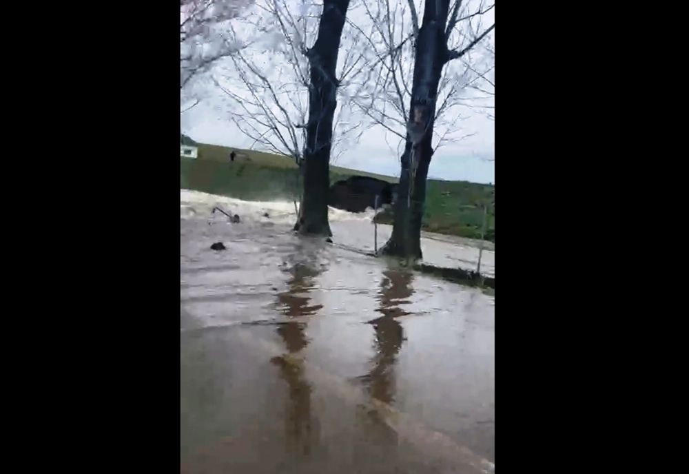 Dolj: Barajul de la Verbiţa s-a rupt (VIDEO)