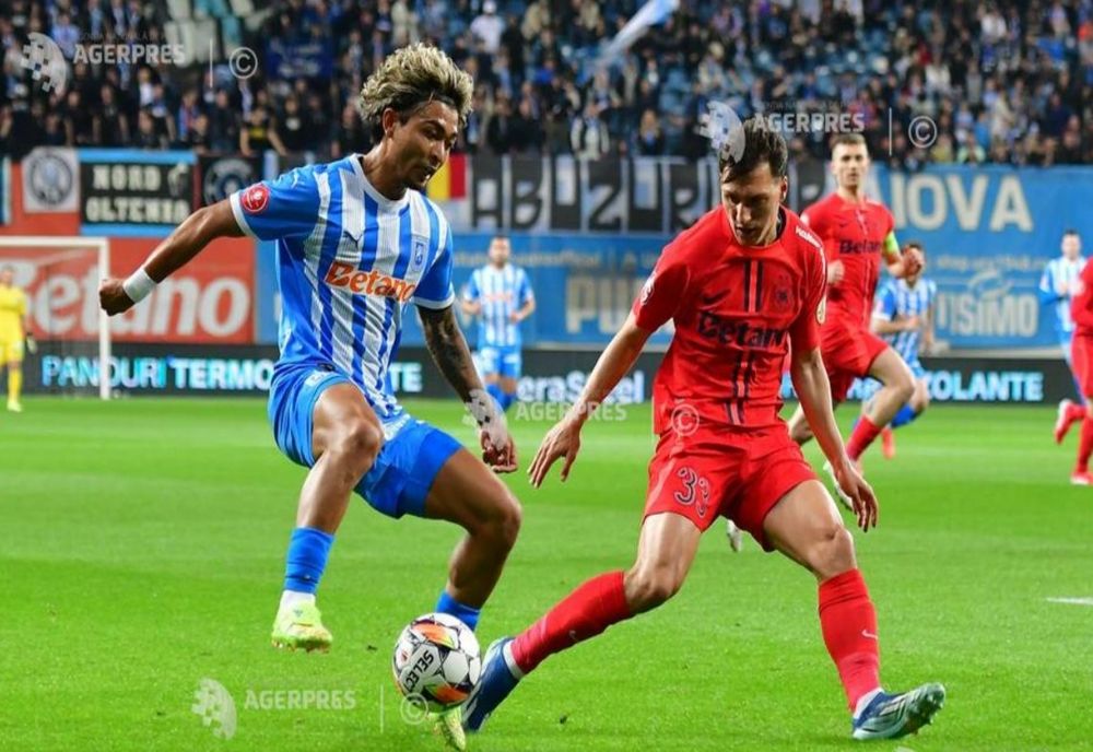 FOTBAL: UNIVERSITATEA CRAIOVA - FCSB 0-0, ÎN PLAY-OFF