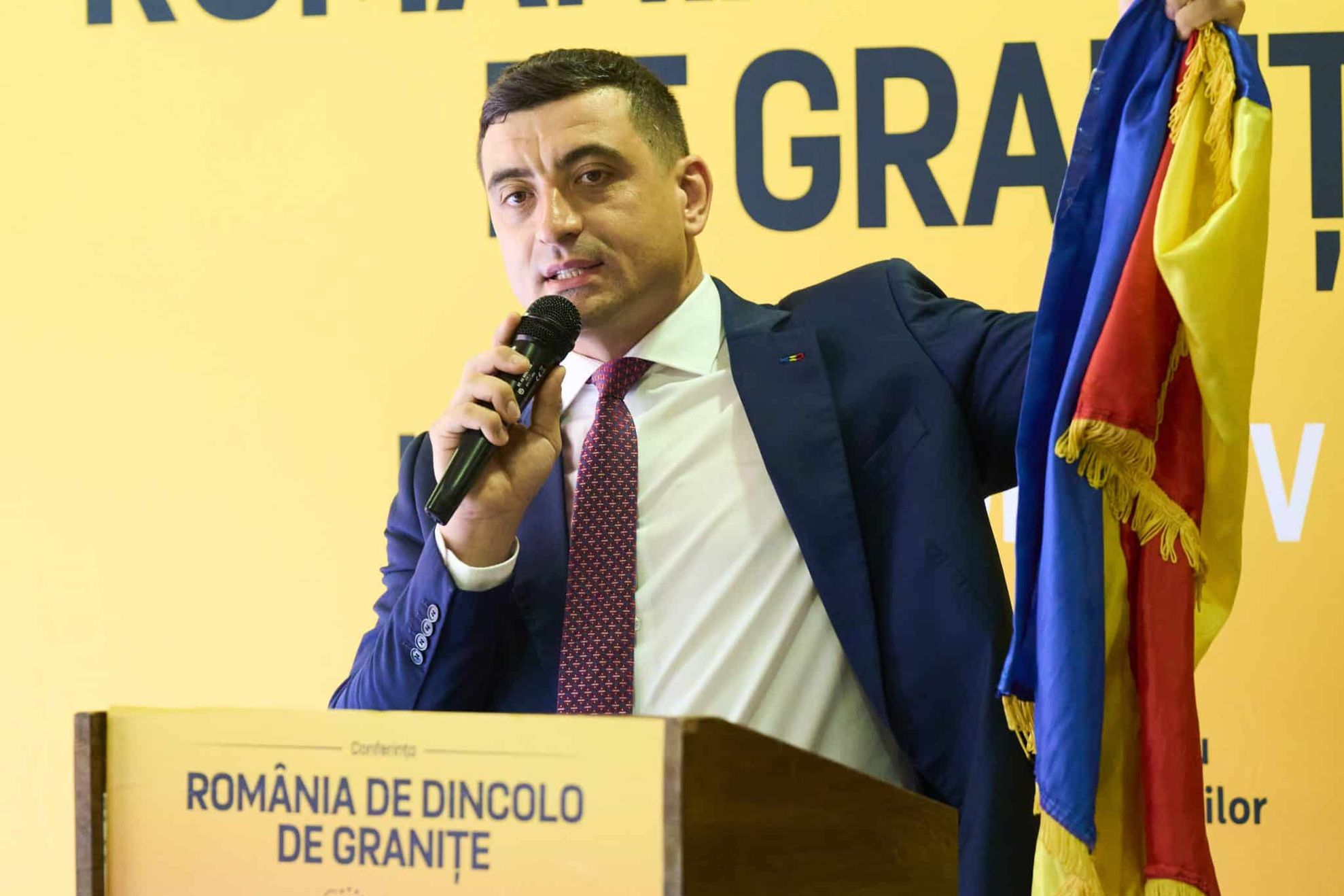 george simion discurs Madrid