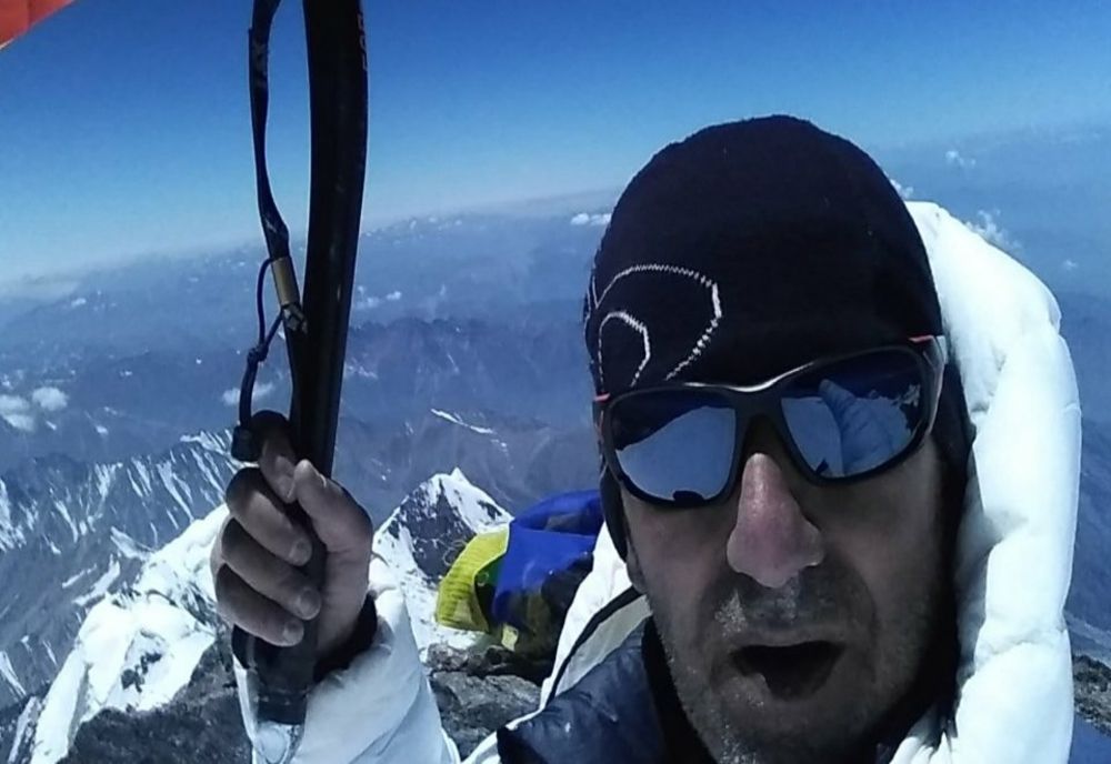 ALPINISTUL HORIA COLIBĂŞANU, PE VÂRFUL MUNTELUI NANGA PARBAT