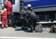 Accident între două TIR-uri, în Olt. Şoferul unuia dintre autocamioane a rămas blocat în cabină (FOTO&amp;VIDEO)