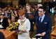 FOTO. Olguța Vasilescu și Claudiu Manda au spus „Da”, la starea civilă. Fostul ministru își păstrează numele de fată