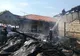 Bucătărie de vară, acoperişul unei case şi un autoturism, distruse într-un incendiu, la Craiova - VIDEO