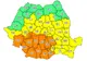Cod portocaliu de ploi și vijelii în județul Dolj 