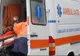 Impact între trei mașini într-o localitate din Dolj. O femeie a ajuns la spital
