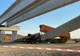 Grinda unui pod de pe Drumul Expres Craiova-Piteşti, căzută peste un camion