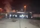 Un autobuz a luat foc, în curtea RAT Craiova