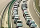 Aglomerație infernală pe Autostrada Soarelui. Șoferii circulă bară la bară
