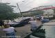 VIDEO IREAL | O maşină s-a scufundat în asfalt, la Craiova